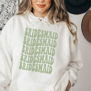 Bridesmaid-Geschenk Custom Bachelorette-Brautparty Hoodie