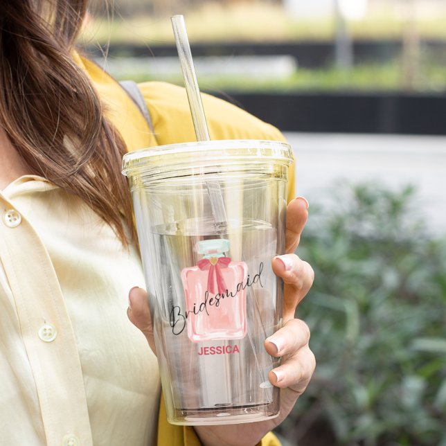 Bridesmaid-Geschenk für Bridesmaid Vorschlag maßge Acryltrinkbecher (Von Creator hochgeladen)