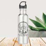 Bridesmaid-Geschenk für den Junggeselinnen-Abschie Edelstahlflasche<br><div class="desc">Wenn Sie die perfekte Möglichkeit suchen, Ihre Wertschätzung für alle Ihre Brautjungfrauen vor dem großen Tag zu zeigen, dann schauen Sie sich doch einfach nur unsere maßgeschneiderte Scottsdale Before the Veil Junggeselinnen-Abschied Edelstahl Wasserflasche an! Dieses einzigartige Geschenk ist perfekt für jede Braut, die will, ihren Brautmädchen zu zeigen, dass sie...</div>