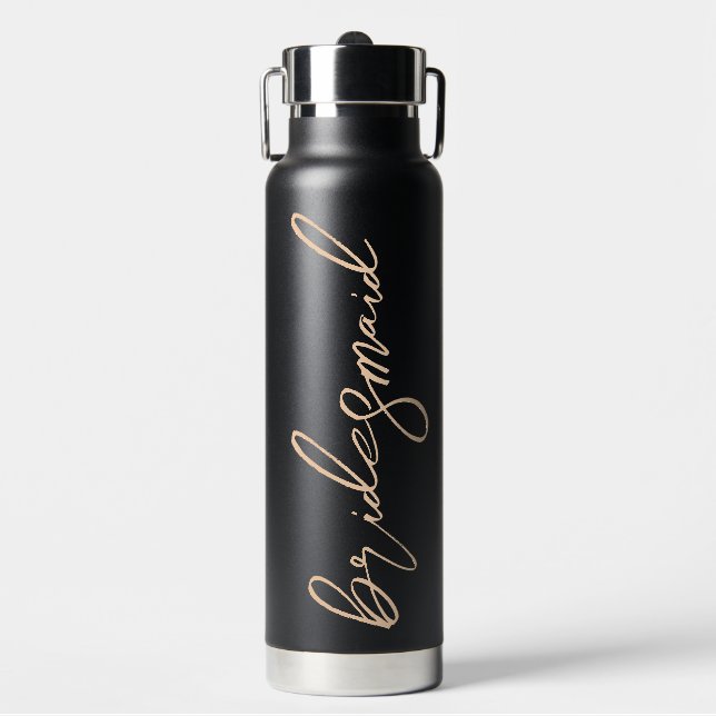 Bridesmaid-Geschenk Trinkflasche (Vorderseite)