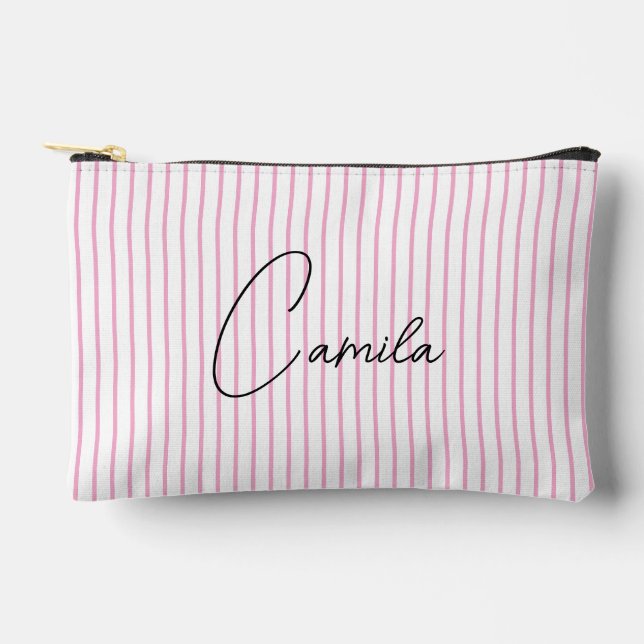 Bridesmaid-Geschenke, Personalisierte Makeup-Tasch Zubehörtasche (Vorderseite)