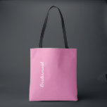 Bridesmaid Hochzeitsgeschenk für Weißrosa Custom<br><div class="desc">Perfektes Geschenk für Brautmädchen! Sie können die Hintergrundfarbe ändern,  und Sie können den Text für einen anderen Empfänger für ein anderes Ereignis anpassen,  wenn Sie es wünschen!</div>