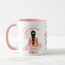 Bridesmaid Karikatur Vorschlag Danke, Custom Tasse