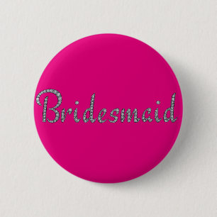 Bridesmaid-Knopf Button