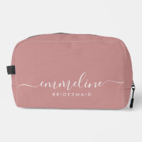 Bridesmaid Moderne Minimal Script Kosmetische Toil