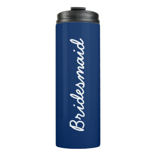 Bridesmaid Monogramme Hochzeiten Geschenk Gastgesc Thermosbecher