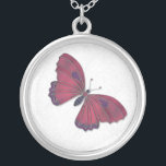 Bridesmaid Necklace Butterfly Brocade rot Versilberte Kette<br><div class="desc">Butterfly Brocade Bridesmaid Necklace in Lila ist ein großartiges Geschenk für Ihre Begleiter vor allem, wenn Sie dieses Thema für die Hochzeit verwendet haben. Das ist Teil der Butterfly Brocade Collection für Hochzeiten in granattiefrotem Granat. Vier weitere Juwelierfarben stehen zur Verfügung: Pfau, lila, Kupfer und ein schönes Farngrün. Der Hintergrund...</div>