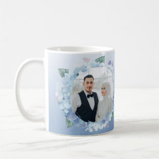 Bridesmaid Proposal Mug Custom Name Floral Design Kaffeetasse
