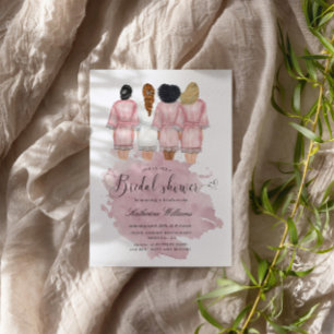 Bridesmaid Robes Blush Pink Brautparty
