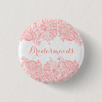 BridesMaid Rosa Spitzen Weißer Hintergrund