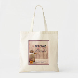 Bridesmaid Rustikale Milk Can Country Wedding Tragetasche