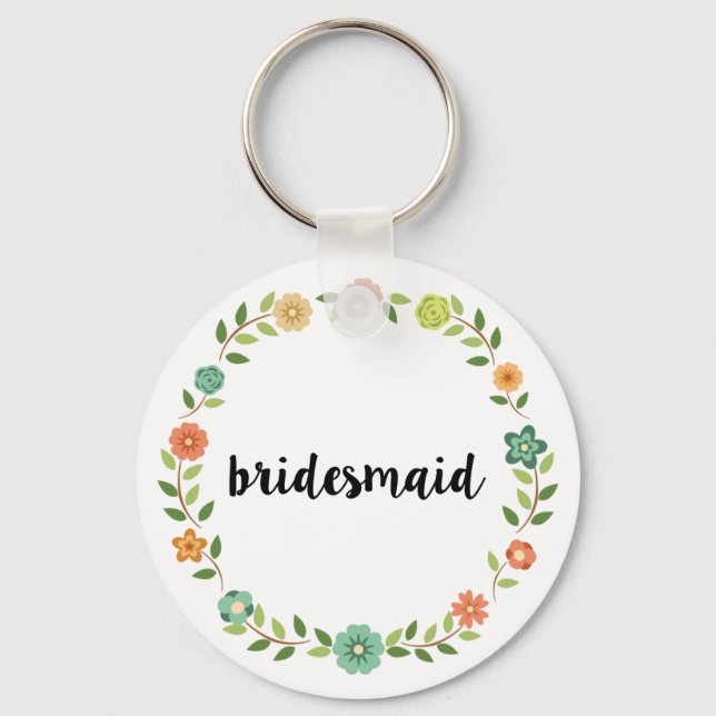 Bridesmaid Schlüsselanhänger (Vorderseite)