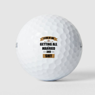 Bridesmaid Shirt Betrunken Junggeselinnen-Abschied Golfball