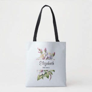 Bridesmaid-Tasche mit zartem Blumendesign