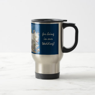 Bridesmaid-Tasse Vielen Dank, dass Sie bei unserer Reisebecher