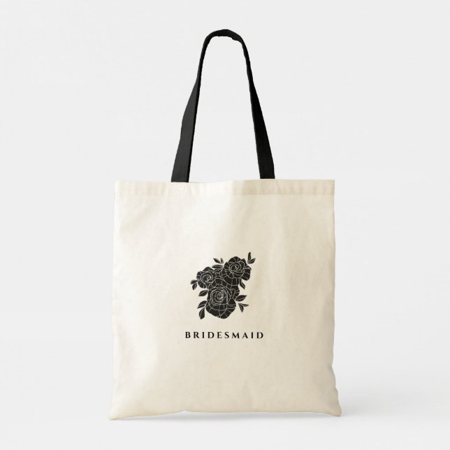 Bridesmaid Tote Bag Tragetasche (Rückseite)