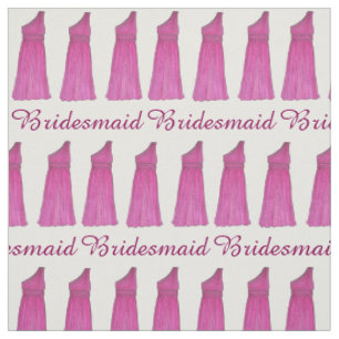 Bridesmaid Trauzeugin Dress Brautparty Gown Stoff