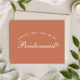 Bridesmaid Vorschlag Terracotta Haushalt Einfach b