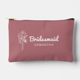 Bridesmaid Vorschlag Trauzeugin Makeup Bag Zubehörtasche