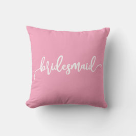 Bridesmaid Wedding Calligraphy | Kissen