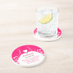 Bridesmaid Wedding Gown Untersetzer