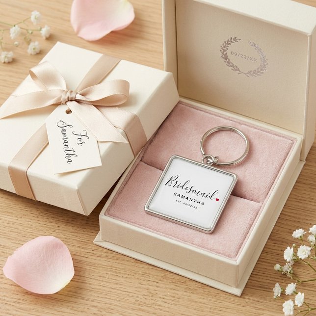 Bridesmaid Wedding Schlüsselanhänger (Von Creator hochgeladen)