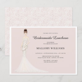 Bridesmaids Luncheon Fashion Bride Einladung