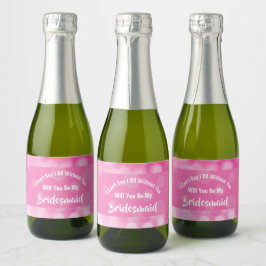 Bridesmaivorschläge Bubbly Funkelnd Pink Niedlich 
