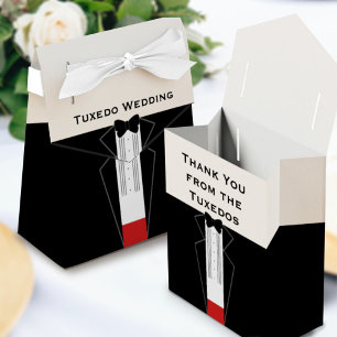 Bridesmen Trauzeugen Wedding Danke You Tuxedo Geschenkschachtel