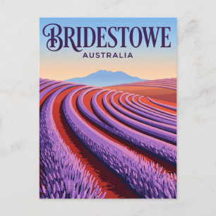 Bridestowe Lavender Estate Australien Postkarte