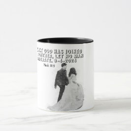 Bridewahrnehmung mit Bibelverse Tasse