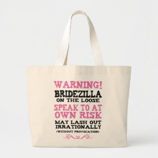 Bridezilla Jumbo Stoffbeutel