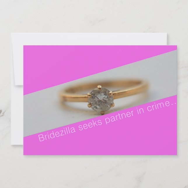 Bridezilla sucht Partner in Kriminalität.... (Vorderseite)