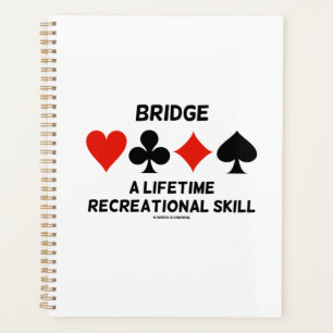 Bridge A Lifetime Recreational Skill Card Anzug Planer