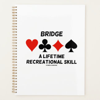 Bridge A Lifetime Recreational Skill Card Anzug Planer