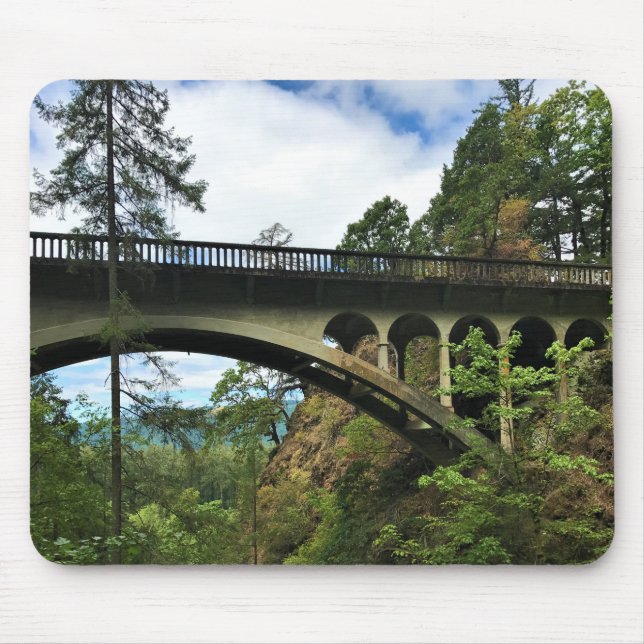 Bridge bei Shepperd Dell, OR Mousepad (Vorne)