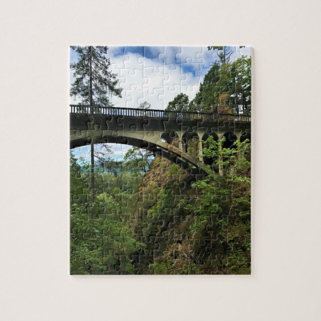 Bridge bei Shepperd Dell, OR Puzzle (Vertikal)