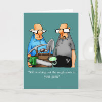 Bridge Birthday Golf Spaß Card für ihn