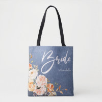 Bridge Blush Pink & Peach Imitats Jean Floral