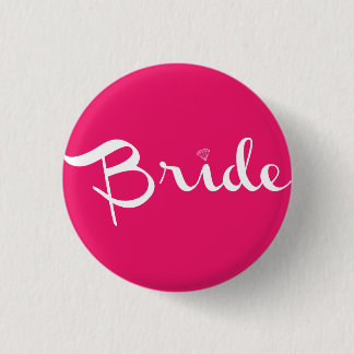 Bridge Button White auf Hot Pink