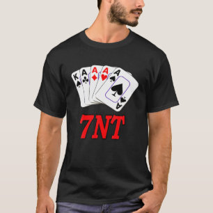 Bridge Card Game 7 No Trump - Bridge Player Gesche T-Shirt