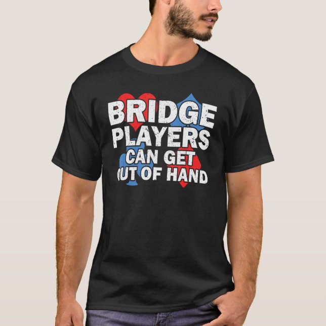 Bridge Card Game Bridge Bridge Sport Bridge T-Shirt (Vorderseite)