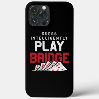 Bridge Card Game Design für Bridge Lover Play Case-Mate iPhone Hülle