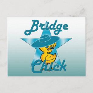Bridge Chick #7 Postkarte