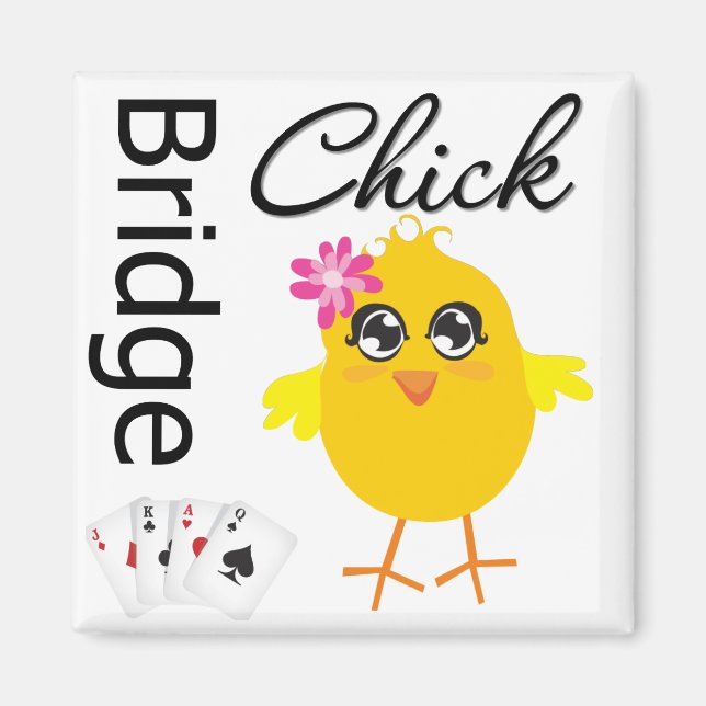 Bridge Chick Magnet (Vorne)