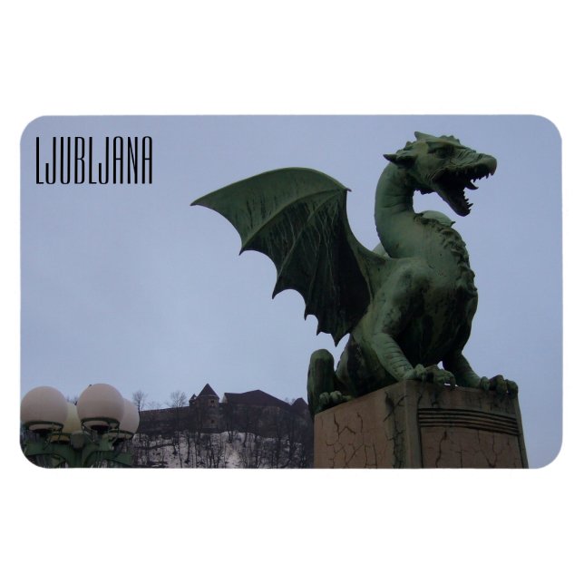 Bridge-Drache Magnet (Horizontal)