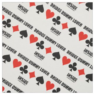 Bridge Dummy Lover Inside Four Card Anzugs Spaß Stoff