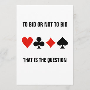 Bridge Game Event Einladen von Template Four Card  Einladung