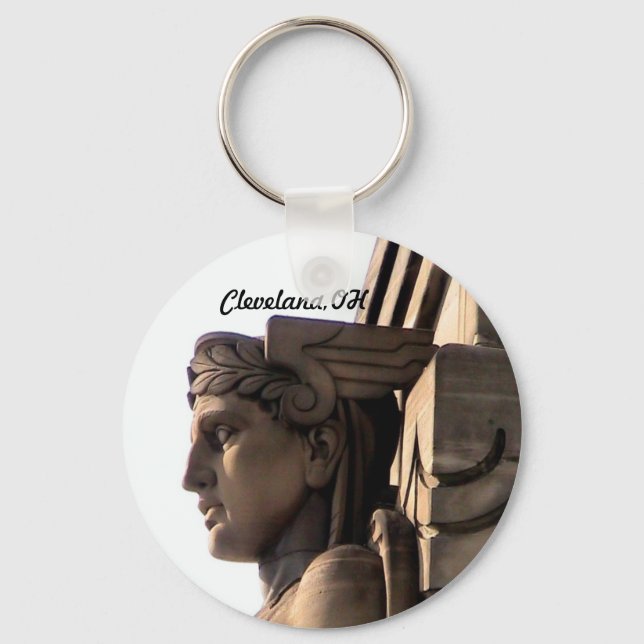 Bridge Guard Profile (Cleveland) Schlüsselanhänger (Vorderseite)