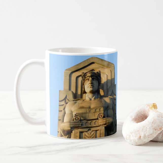 Bridge Guardian CLE Kaffeetasse (Mit Donut)